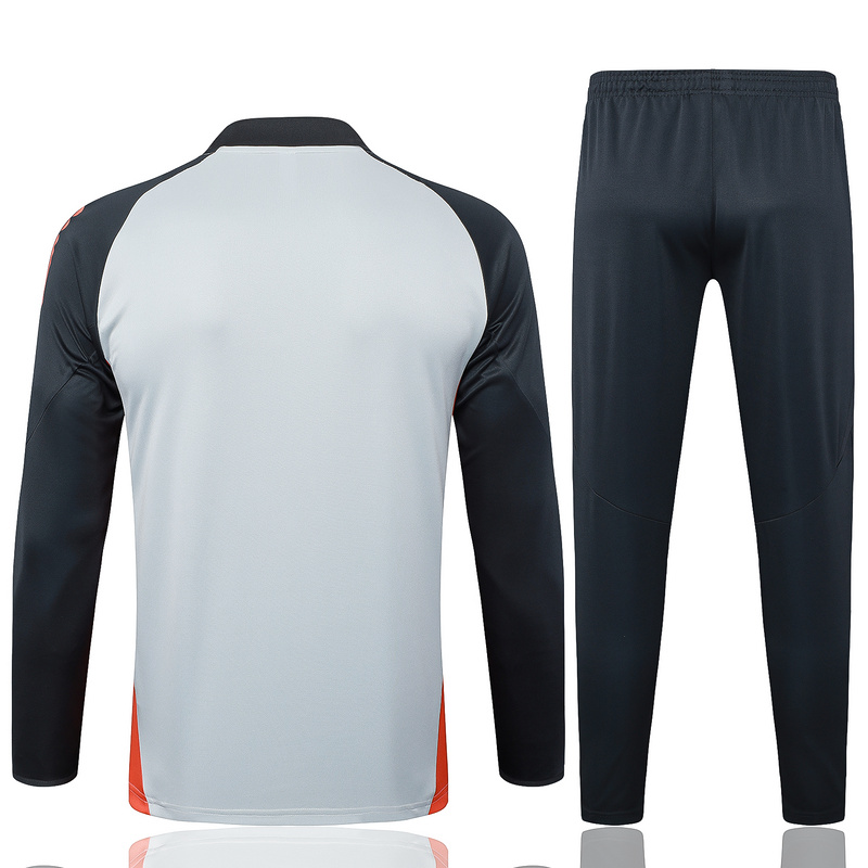 2024/25 Benfica Grey Long-sleeved half-pull training kit Football team kit