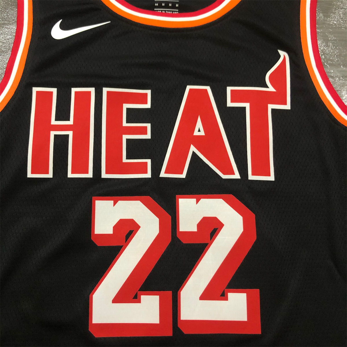 NBA Miami Hearts round neck Black Jersey BUTLER#22 S-XXL
