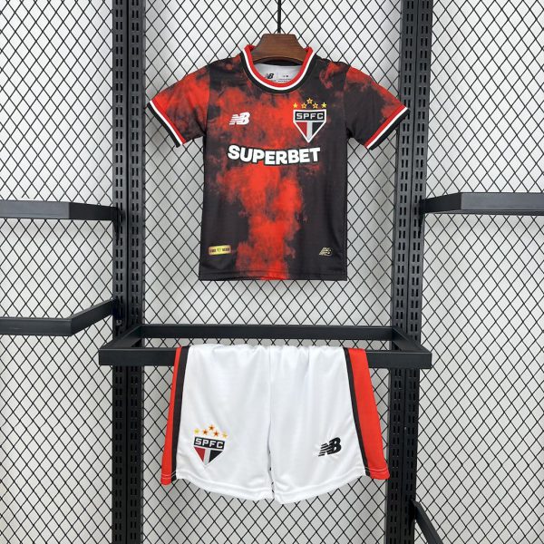 24/25 kids kits sao paulo Second away jersey size: 16-28