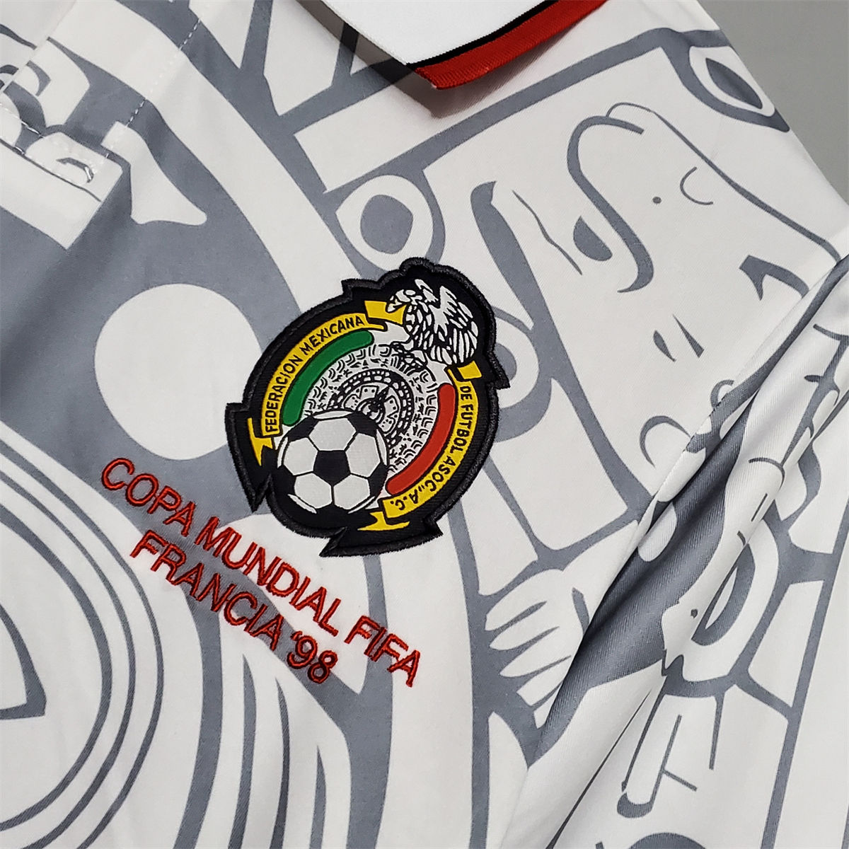 Retro Mexico 1998 Away jersey Fan Version