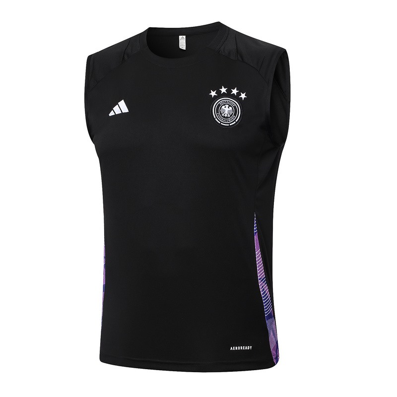 24/25 Germany Black Training Set Shirt and Shorts