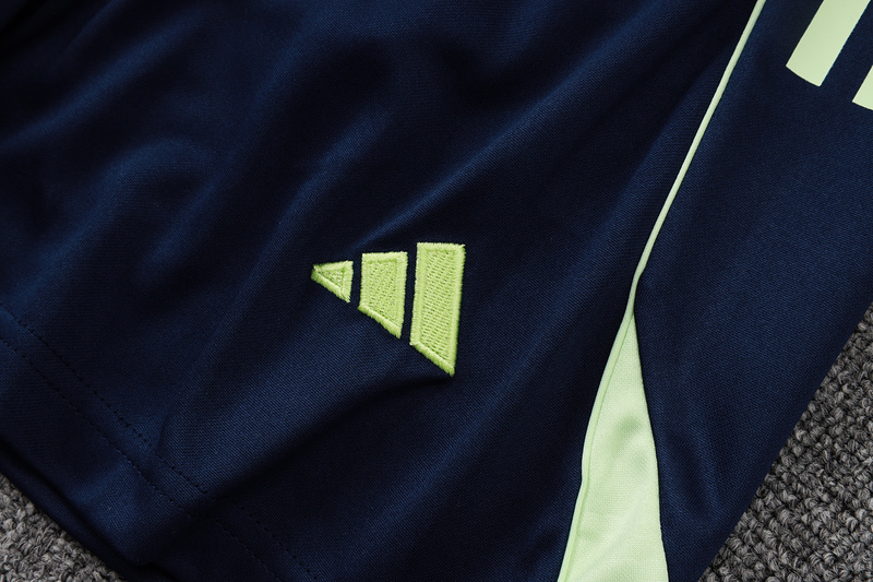 2025/26 Real Madrid Light green Training Set Shirt and Shorts