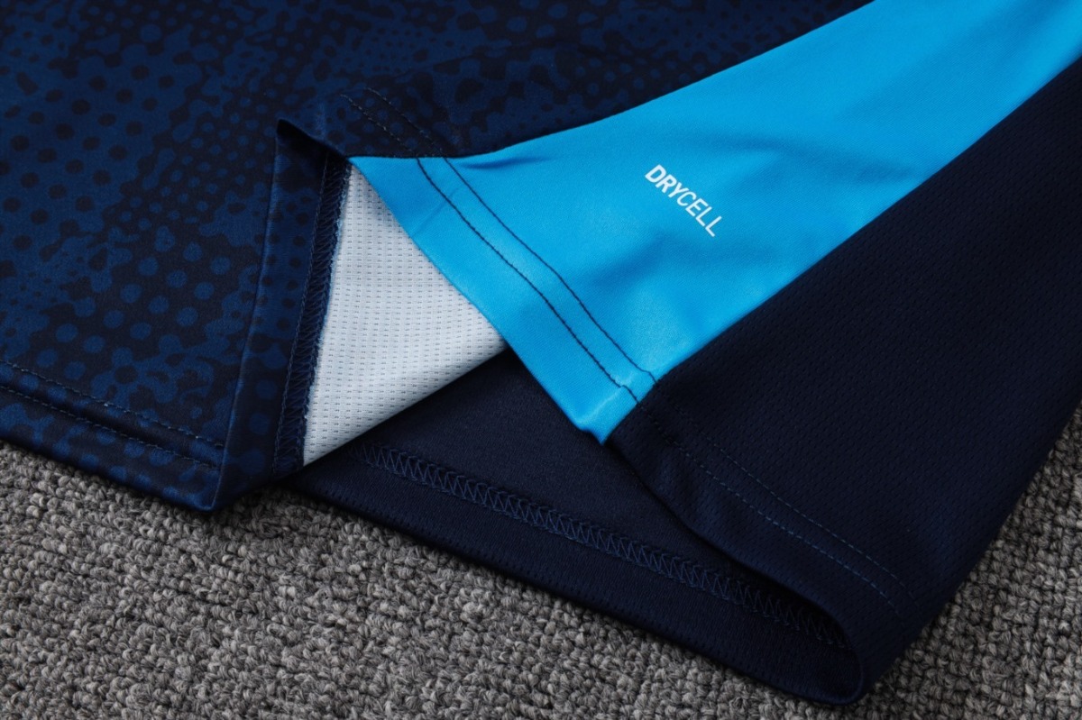 2026 Marseilles Cyan Training Set Shirt and Shorts