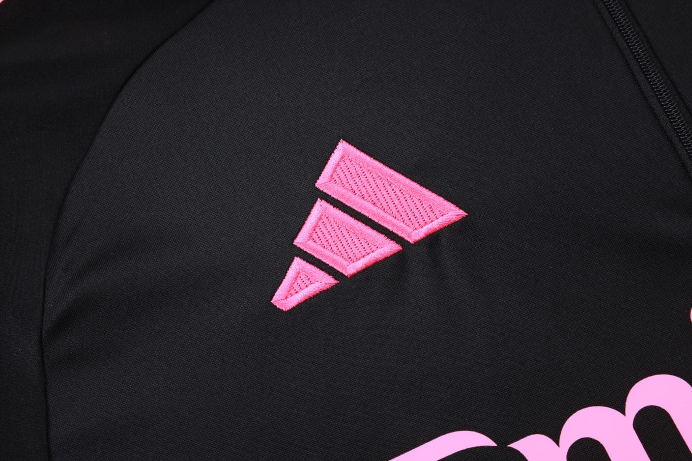 202526 Arsenal Black Long-sleeved half-pull training kit Football team kit