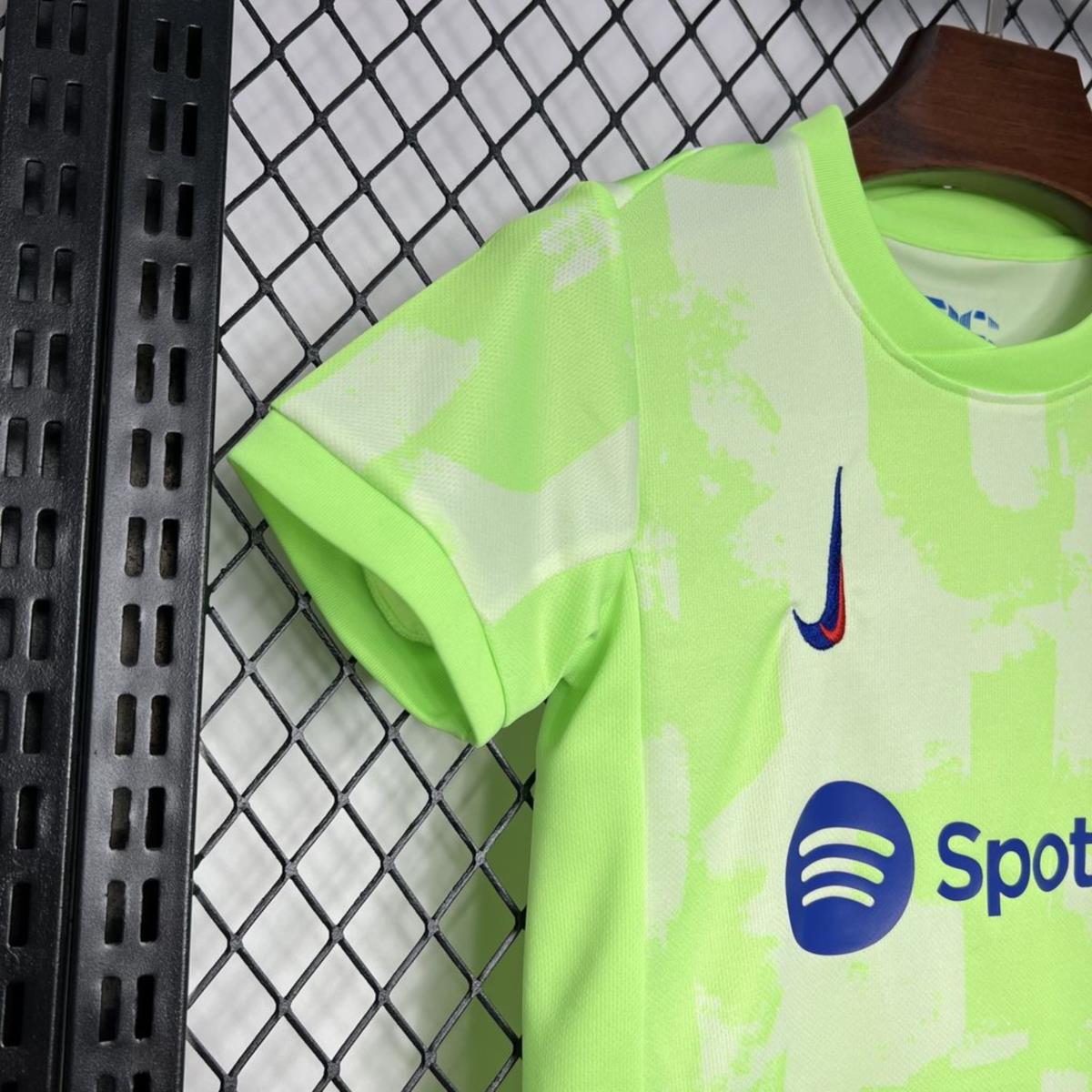 24/25 Kids Barcelona Third Away jersey Kid Kits Size 16-28
