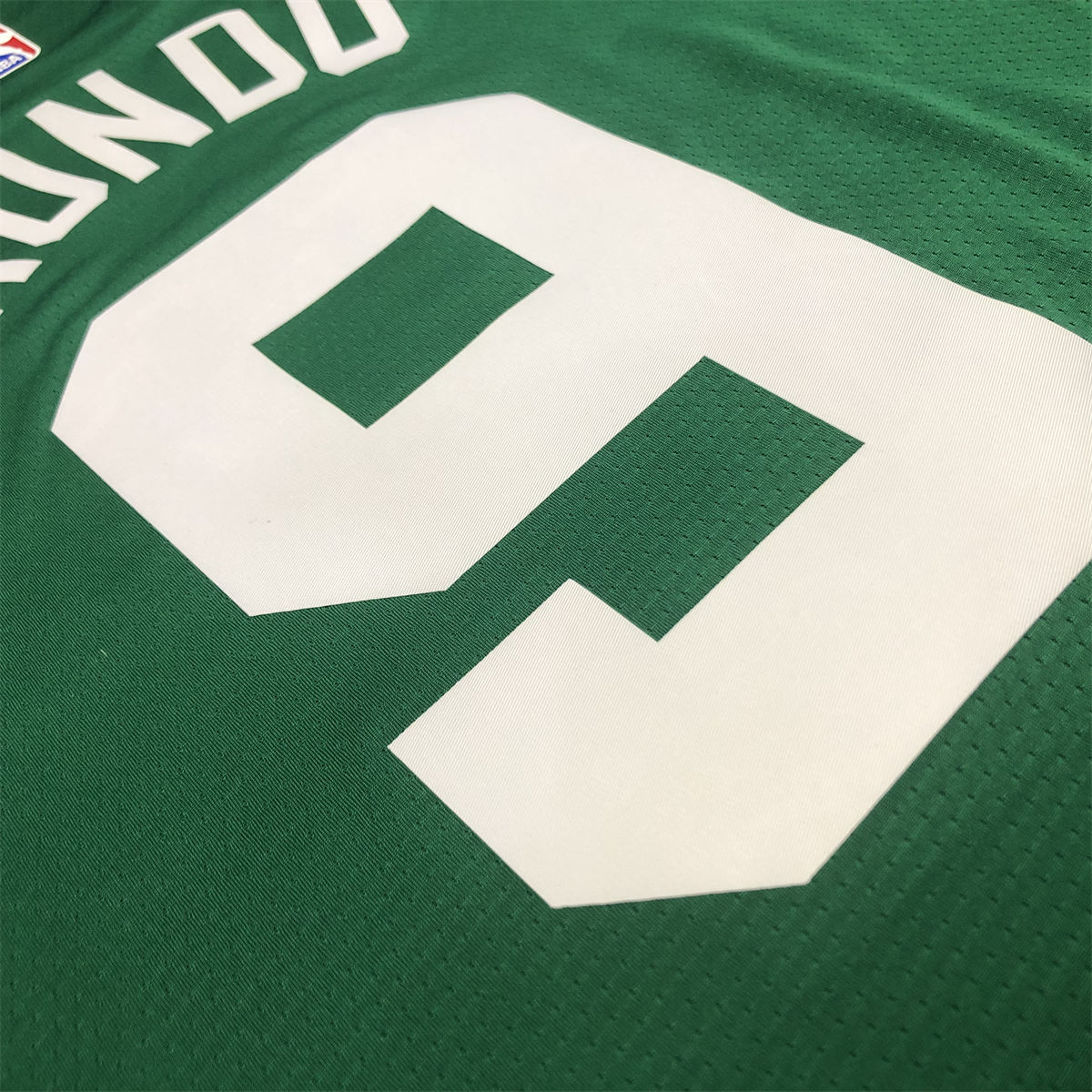NBA Boston Celtics round neck Retro Green Jersey Rondo#9 S-XXL