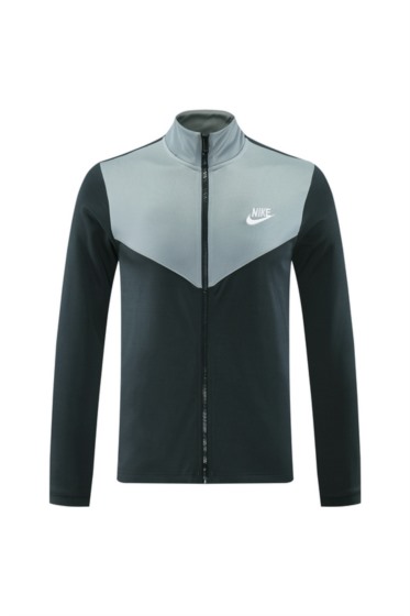 2024 Nike Deep Grey Jacket Training Suit Set Football Team Shirt Sports Fashion