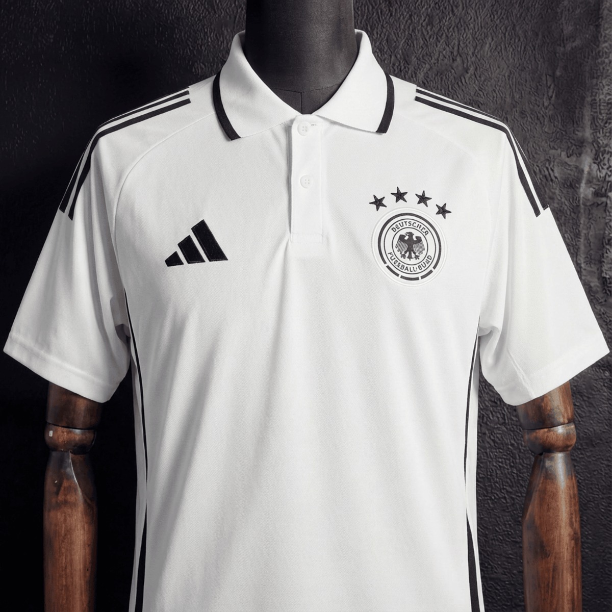 2026 Germany Training White Polo Fan version