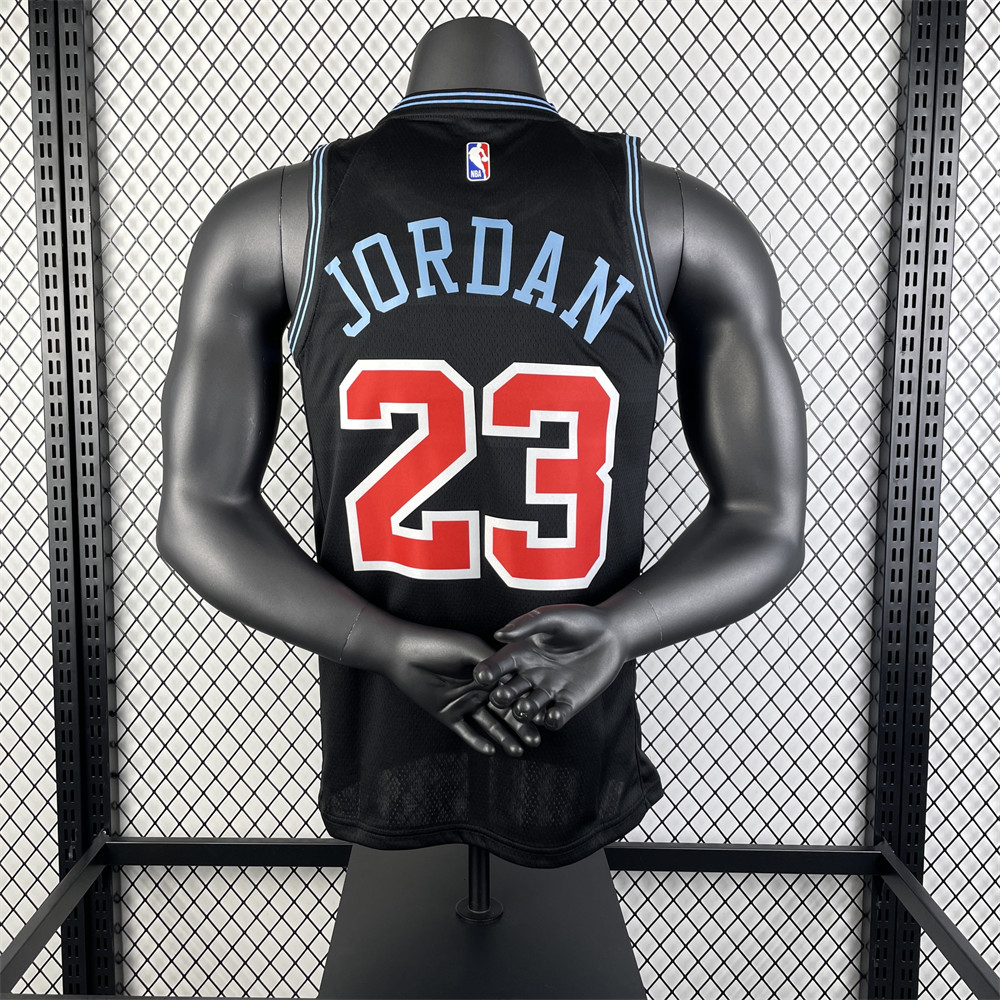NBA Chicago Bulls JORDAN#23 2019 Black JORDAN Edition Swingman Jersey S-XXL