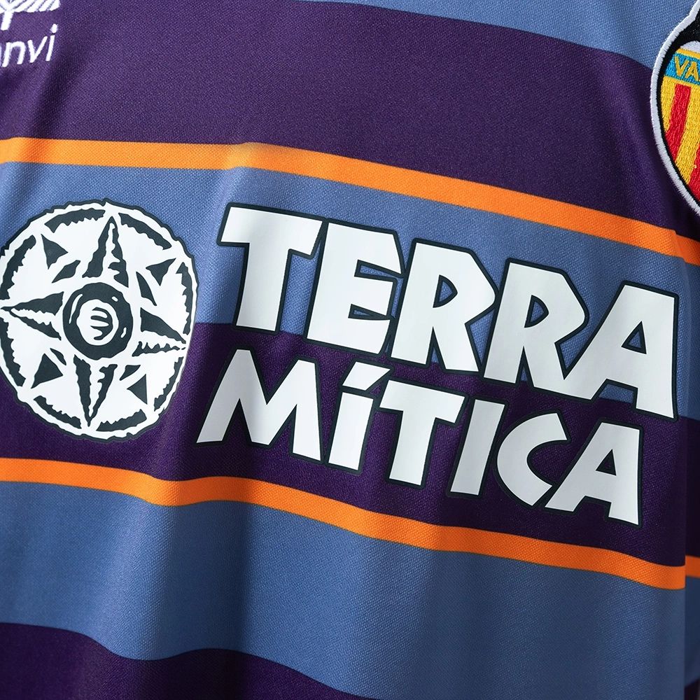 Retro Valencia 99/00 Second Away jersey Fan Version