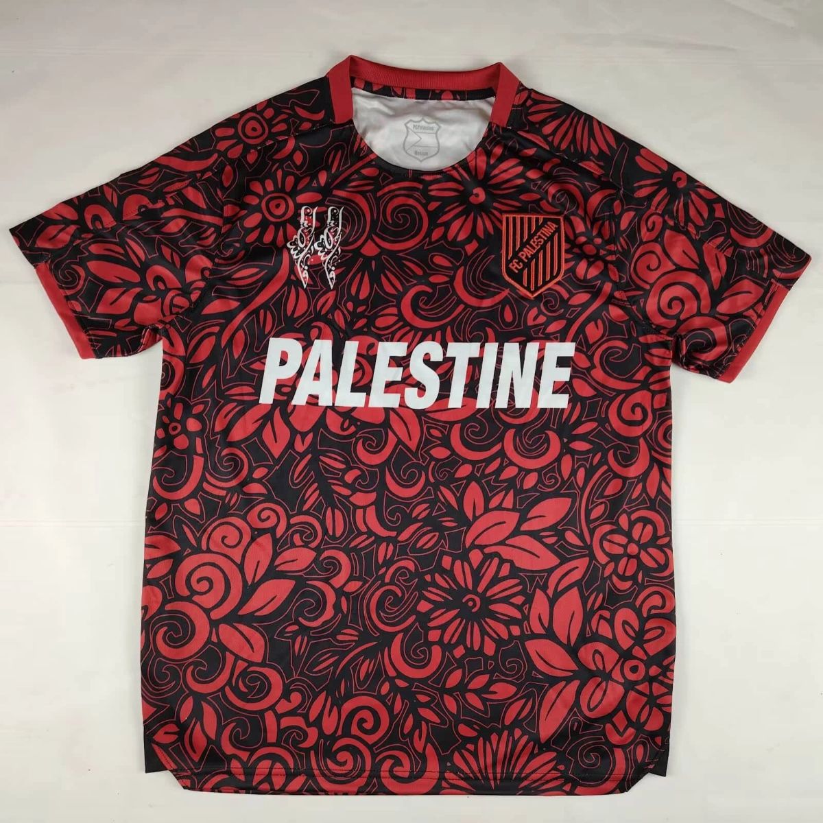 2025/26 CD Palestino Special Edition Red Jersey Fan Version