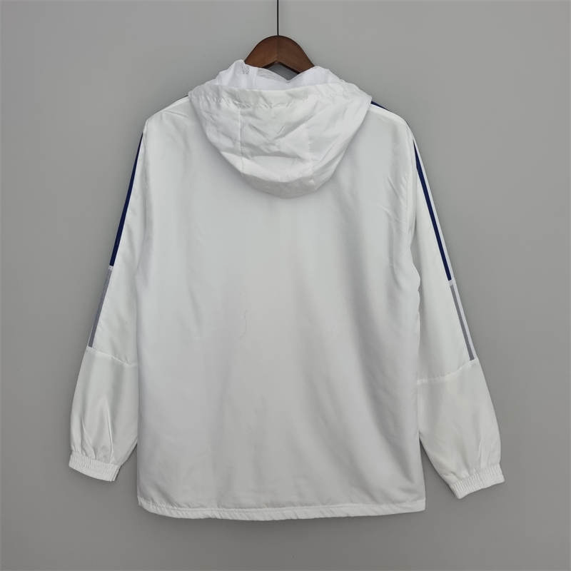 2022 Universidad de Chile Windbreaker White  jersey Sport Unifom jersey Sport Unifom
