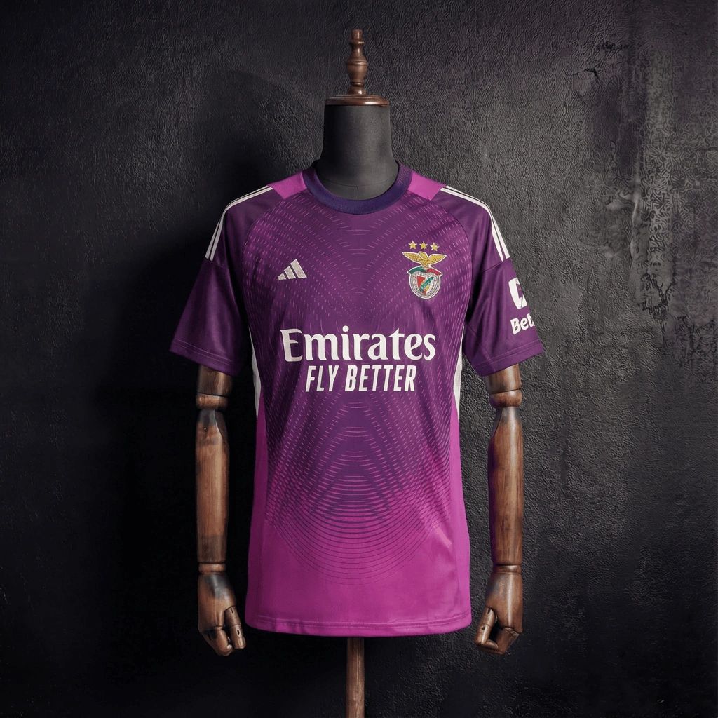 25/26 Benfica Goalkeeper Purple Jersey Fan version