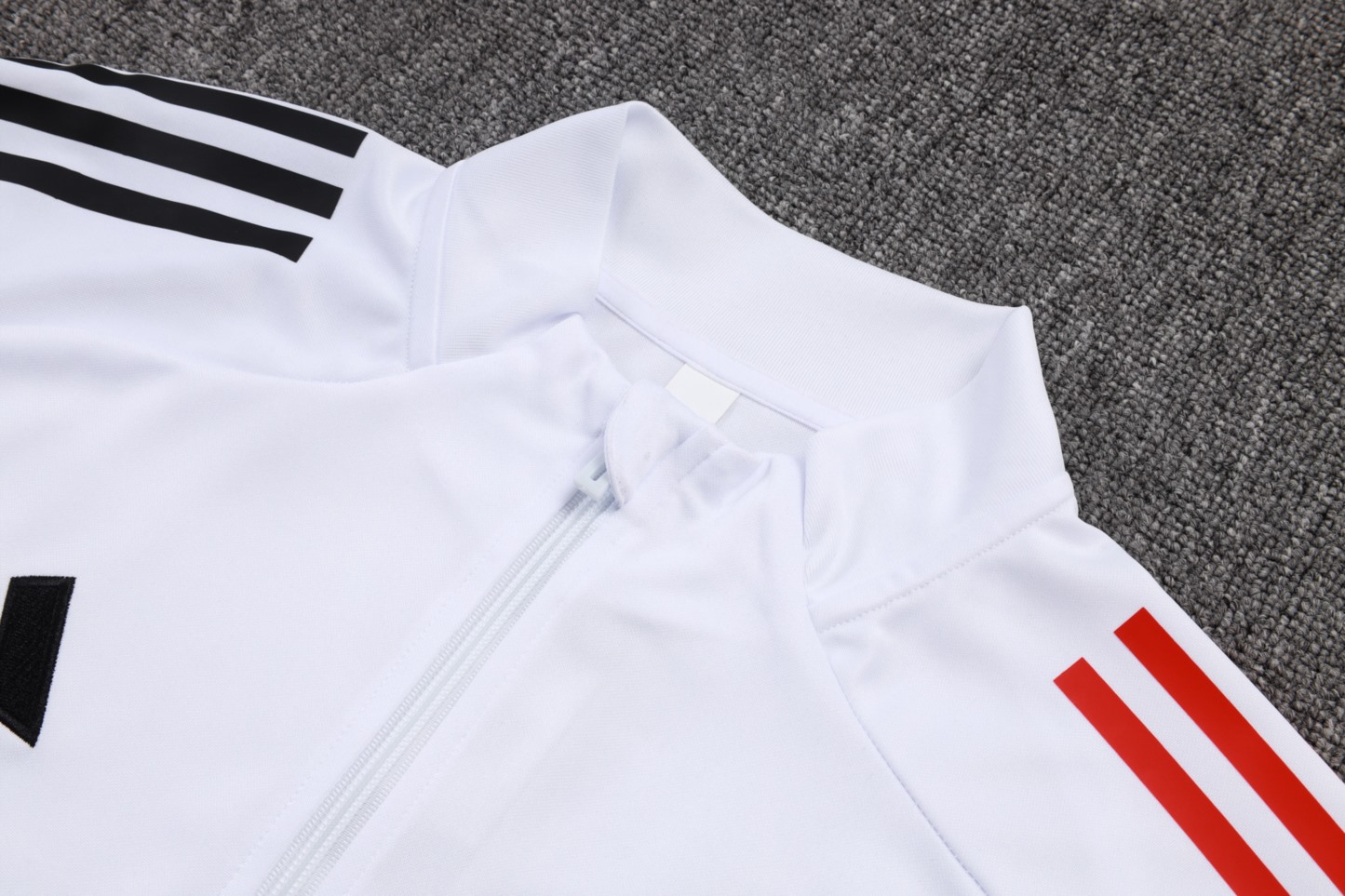 2025/26 Ajax White Jacket Training Suit Set Football Team Shirt Sports Fashion