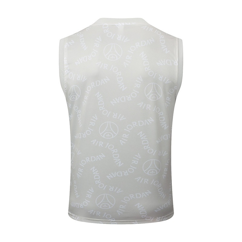 2025/26 Paris Light gray Training Set Shirt and Shorts