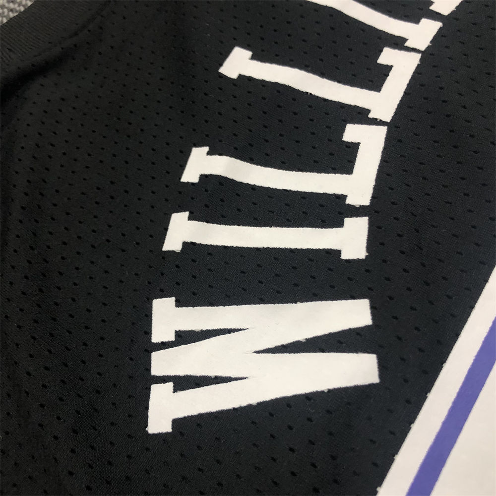 NBA Scaramento Kings Black Jersey WILLIAMS#55 S-XXL