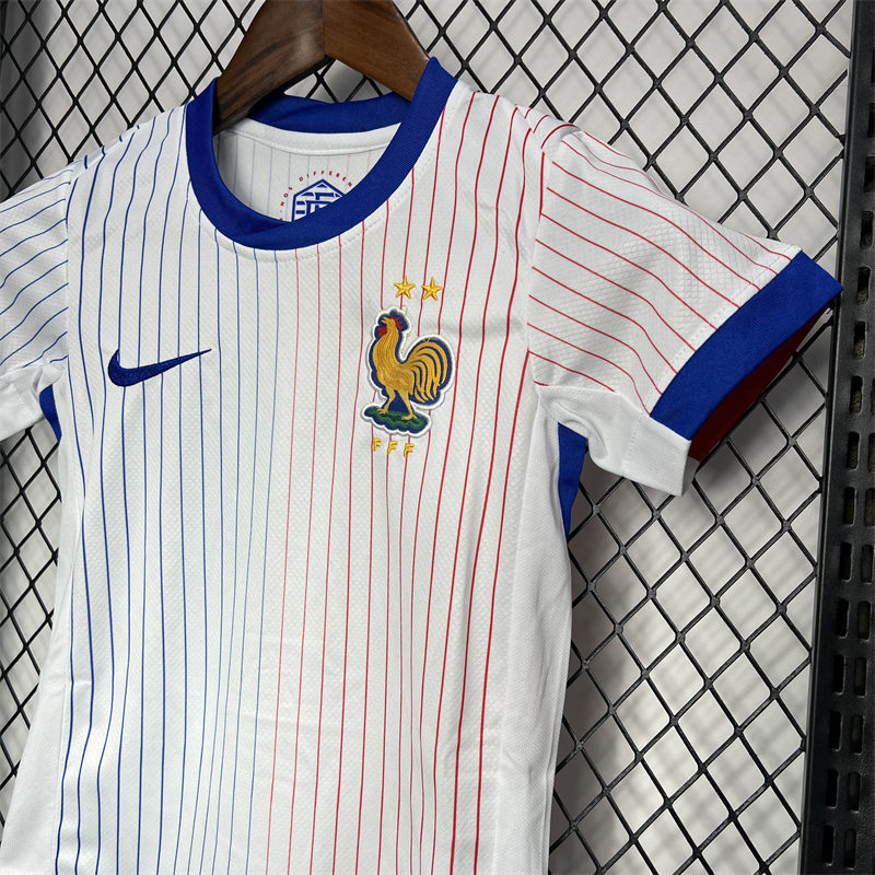 2024/25 France Euro Away jersey Kid Kits Size 16-28