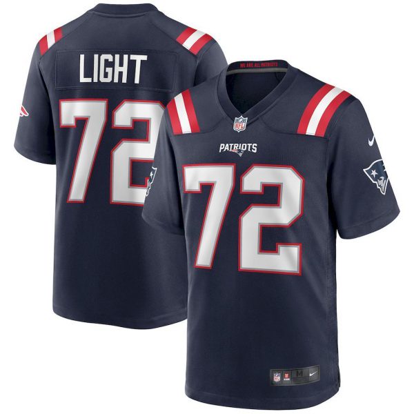 NFL New England Patriots Jeysey LIGHT #72