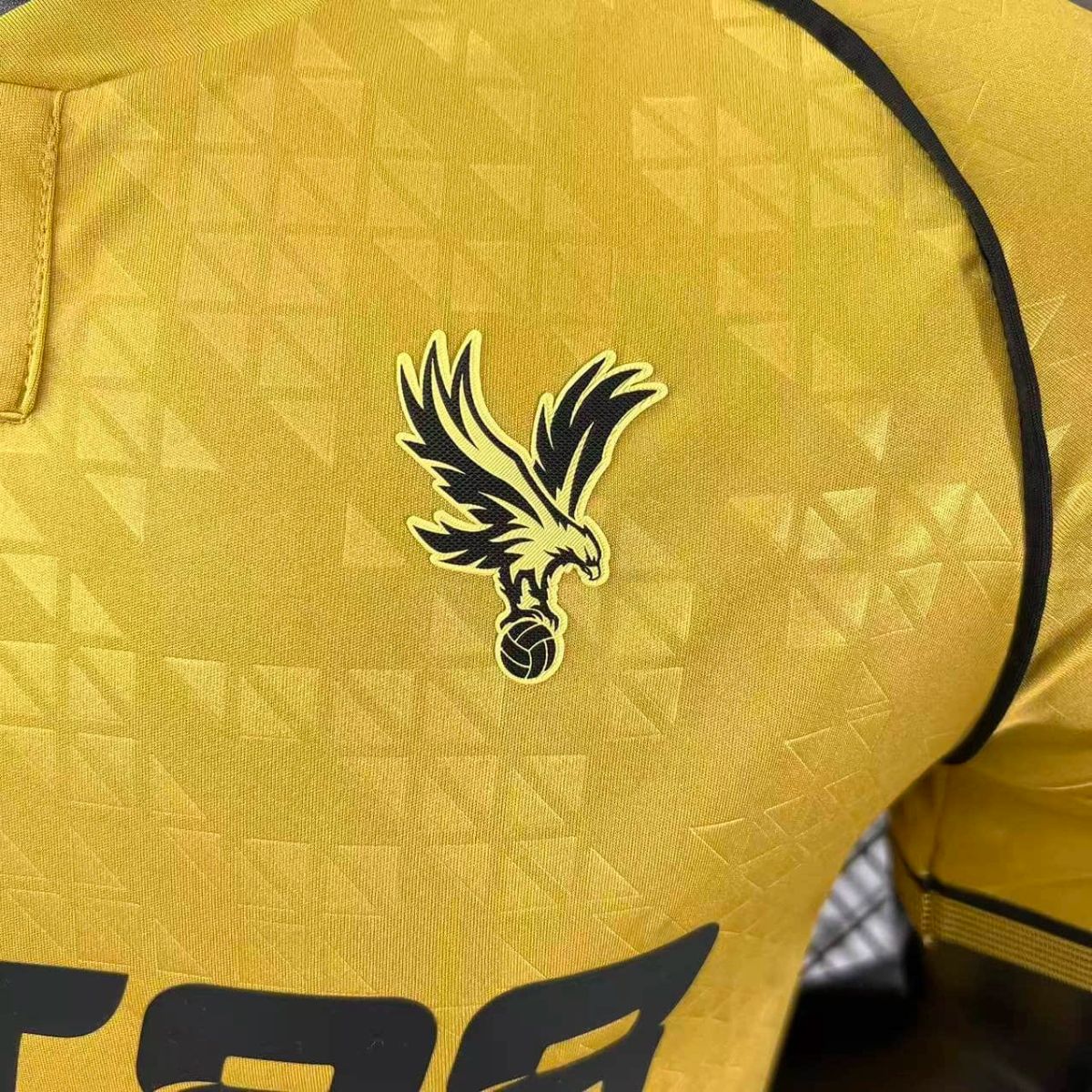 2025/26 Crystal Palace Away Yellow jersey Player Version