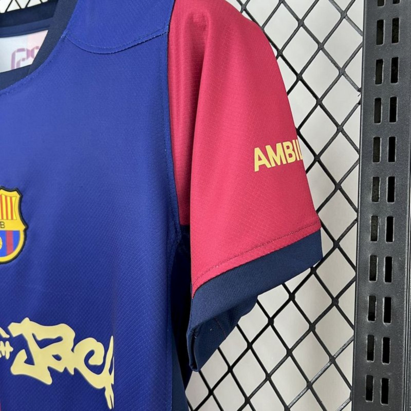 2024/25 Barcelona Travis Scott Edition Jersey Fan Version