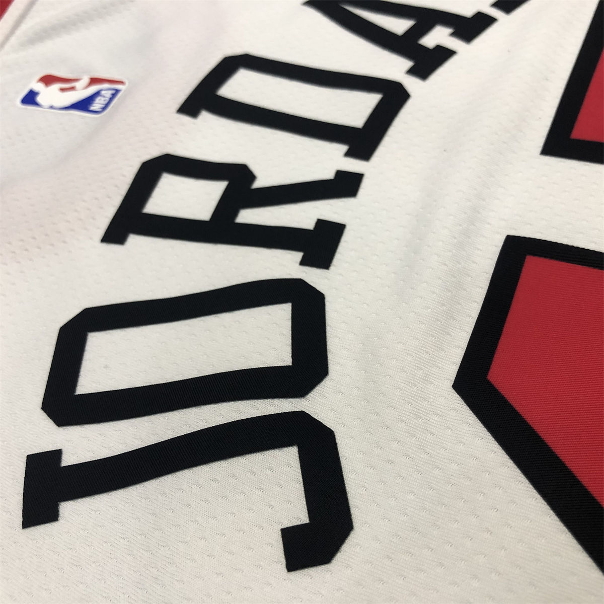 NBA Chicago Bulls Round neck White Jersey JORDAN#45 S-XXL