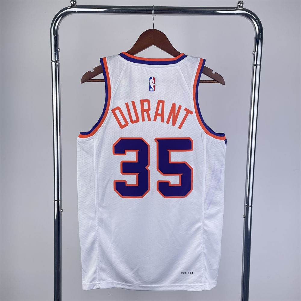 NBA Phoenix Suns DURANT#35 2022/23 White Association Edition Swingman Jersey S-XXL
