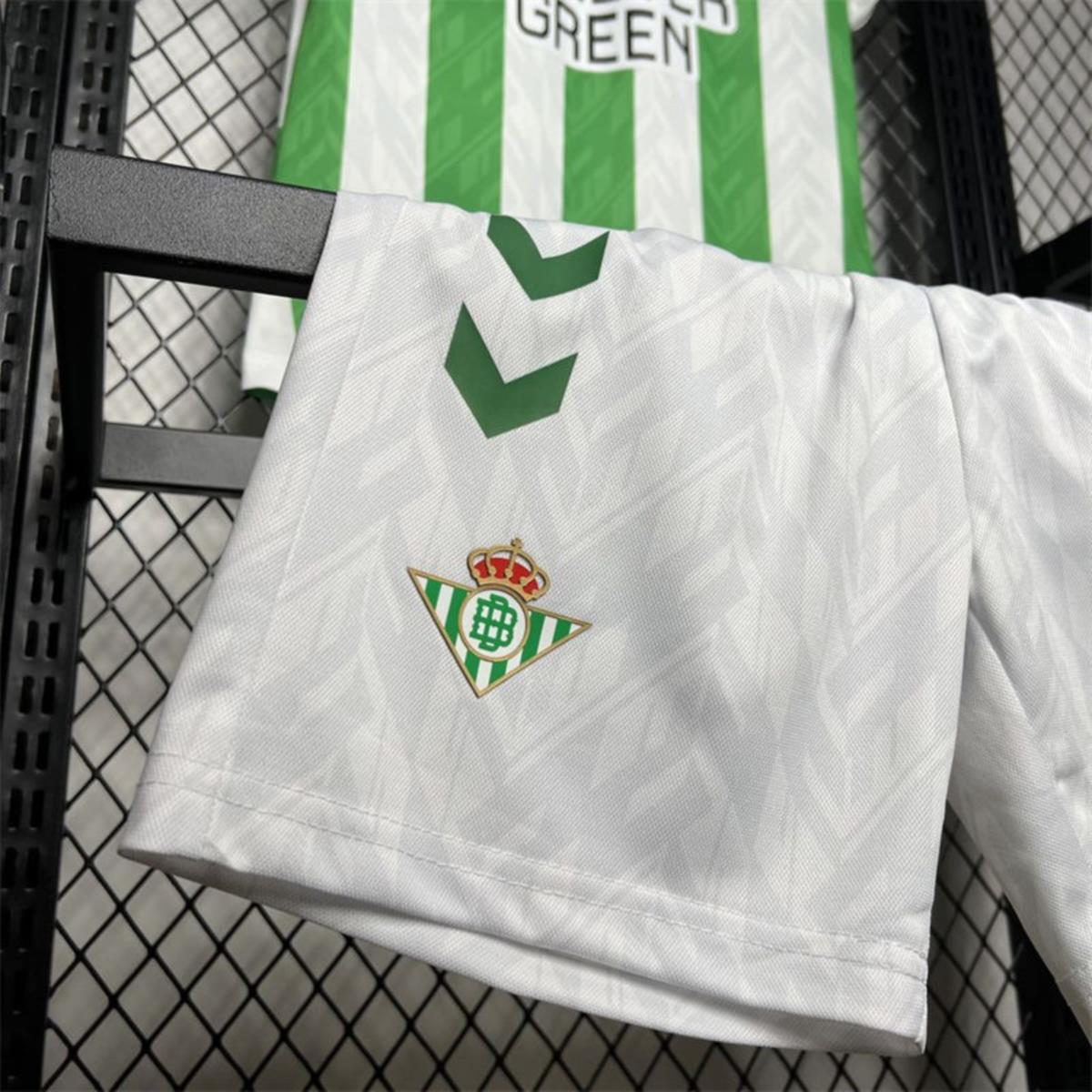 24/25 Real Betis Home jersey Kid Kits Size 16-28