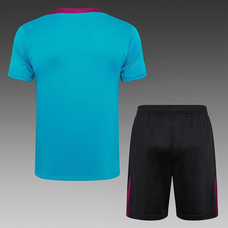 24/25 Psg Blue Training Set Shirt and Shorts