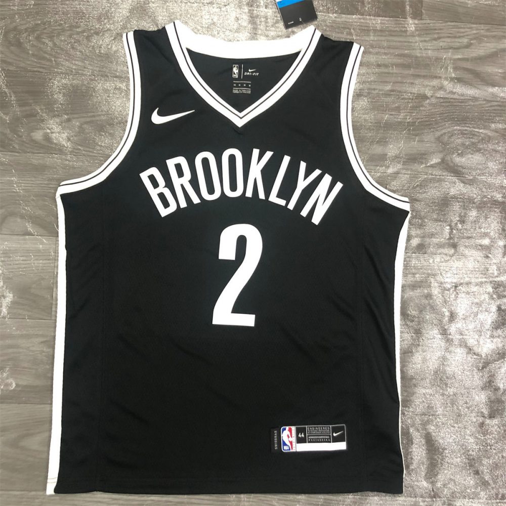 NBA Brooklyn Nets V-Neck Black Jersey GRIFFEN#2 S-XXL