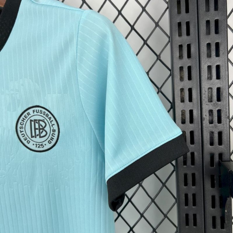 2025/26 Germany 125th Anniversary Blue jersey Kid Kits Size 16-28