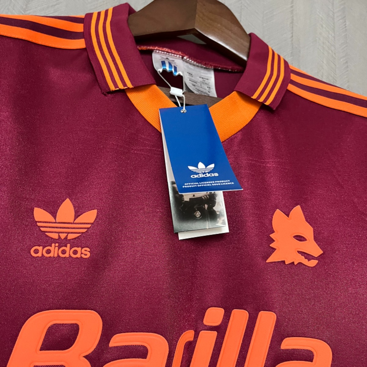 Retro 92/94 Roma Home jersey Fan Version