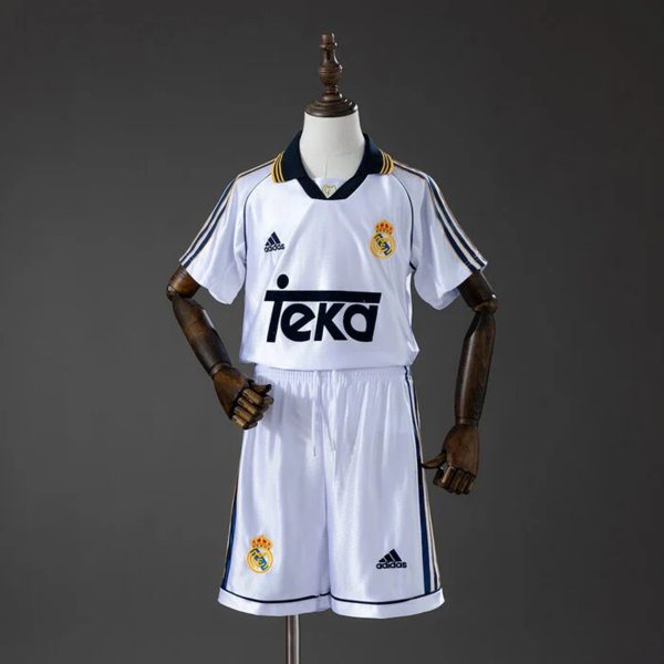 Retro Real Madrid 1998/2000 Home Kid Kits