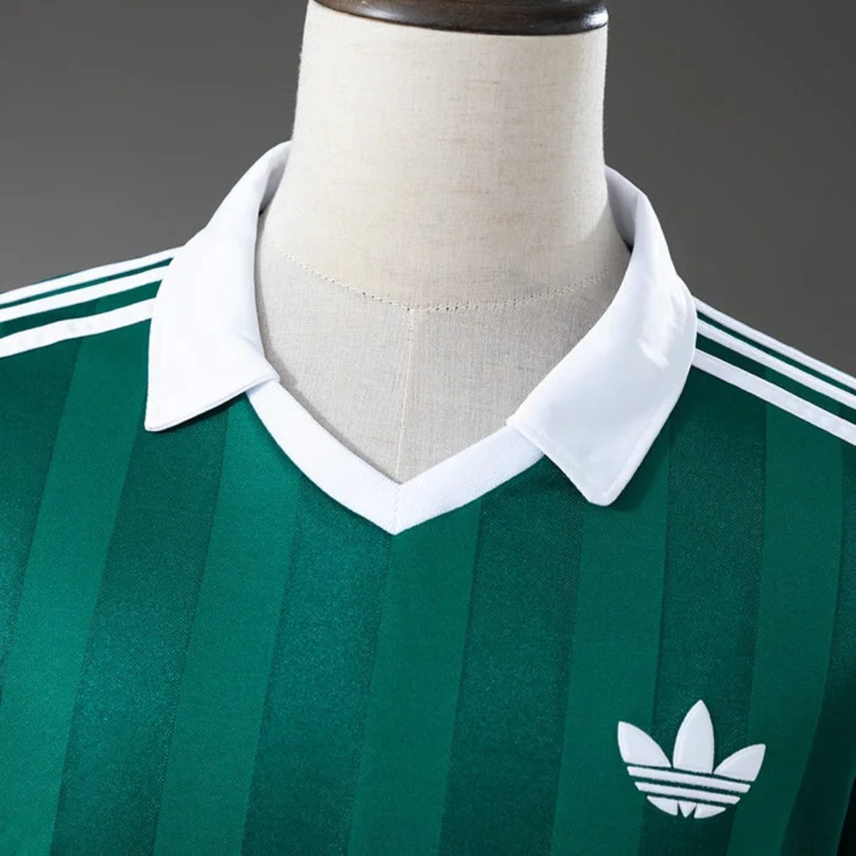 2026 Adidas Archive Collar Engineered Green Jersey Fan Version