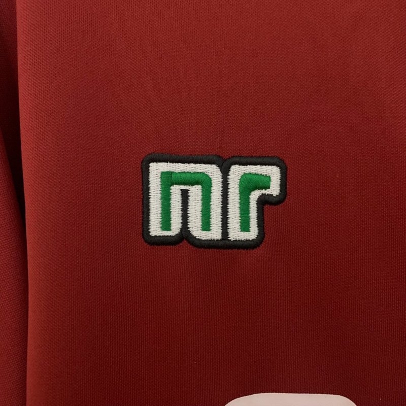 Retro 89/90 Roma Home jersey Fan Version