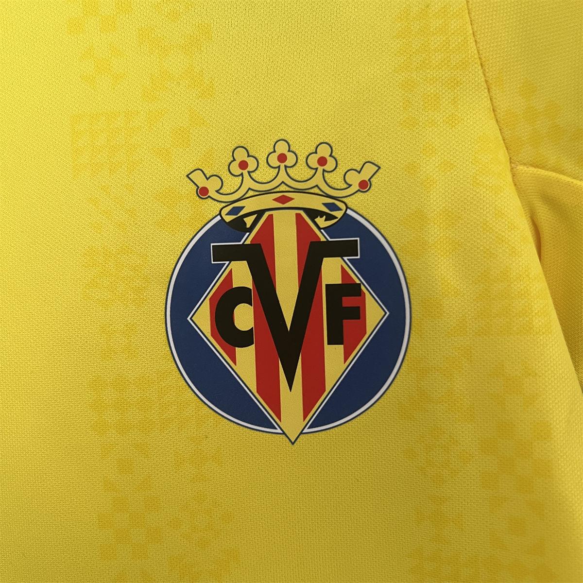 24/25 Kids Villarreal Home jersey Kid Kits Size 16-28