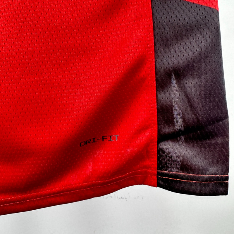NBA Portland Trail Blazers V-Neck JORDAN Edition Red Jersey AVDIJA#8 S-XXL
