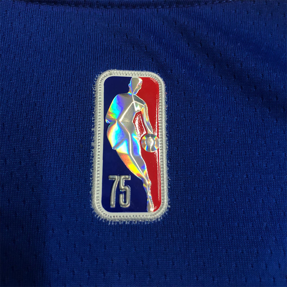 NBA Golden State Warriors V-Neck 75th anniversary Blue Jersey IGUODALA#9 S-XXL