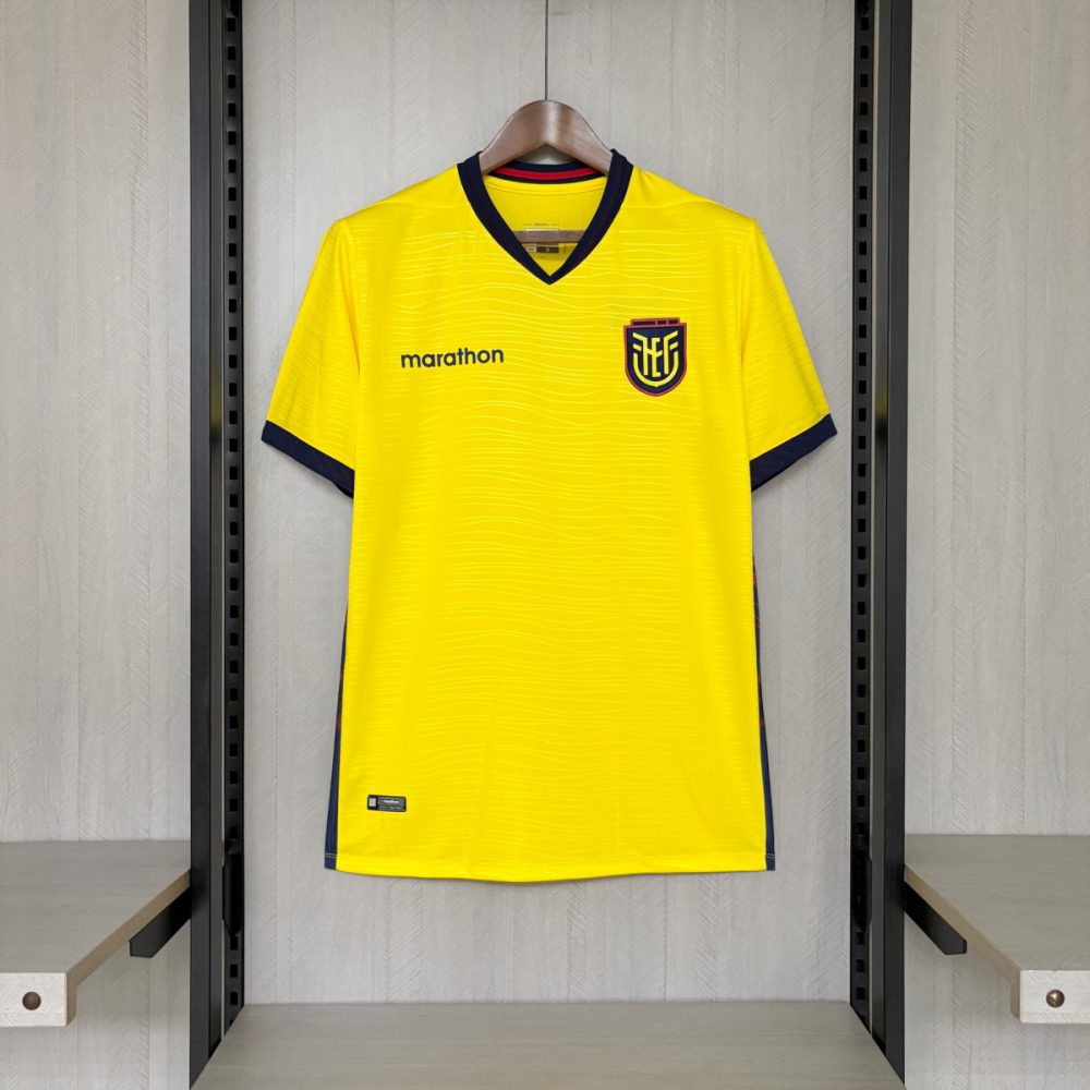2025/26 Ecuador Home Jersey Fan Version