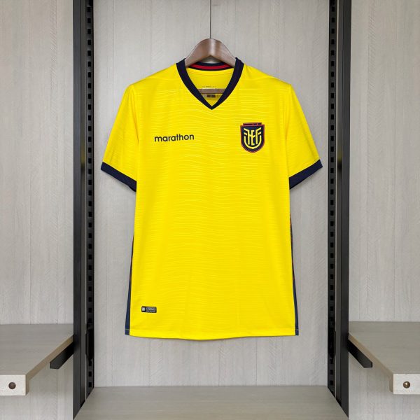 2025/26 Ecuador Home Jersey Fan Version