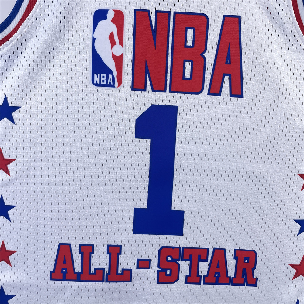 NBA Retro 2003 All-Star White Jersey McGRADY#1 S-XXL