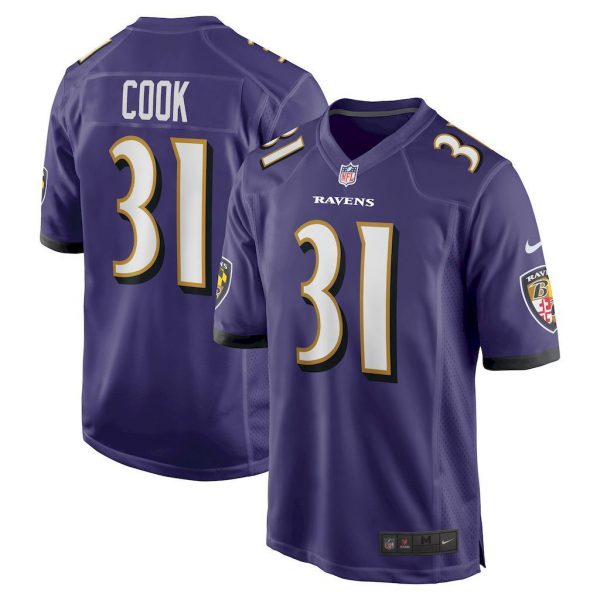 NFL Baltimore Ravens Jeysey COOK #31