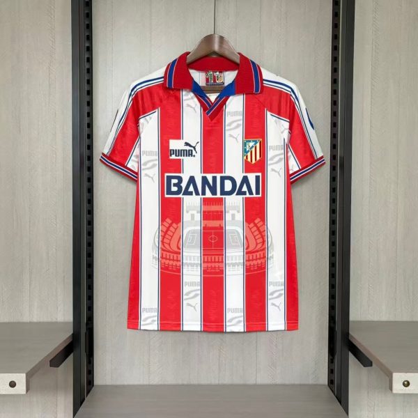Retro Atletico Madrid 96/97 home jersey Fan Version
