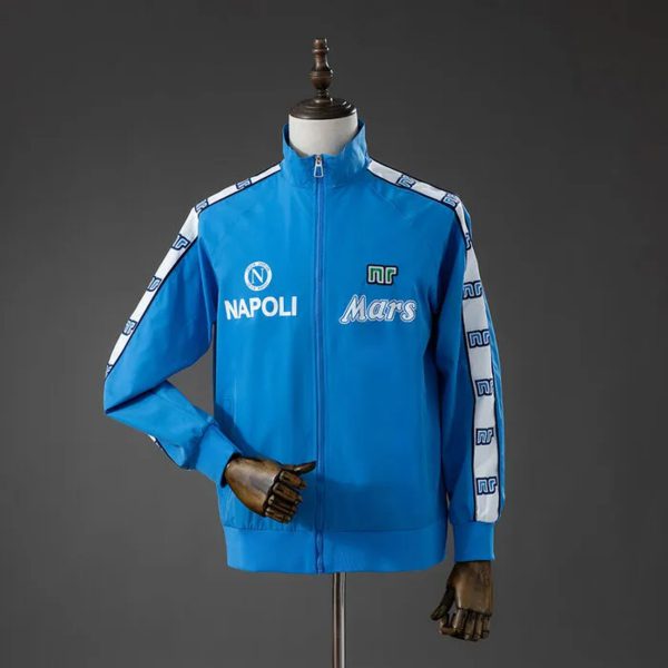 1988/89 SSC Napol Vintage Style Jacket Windbreaker