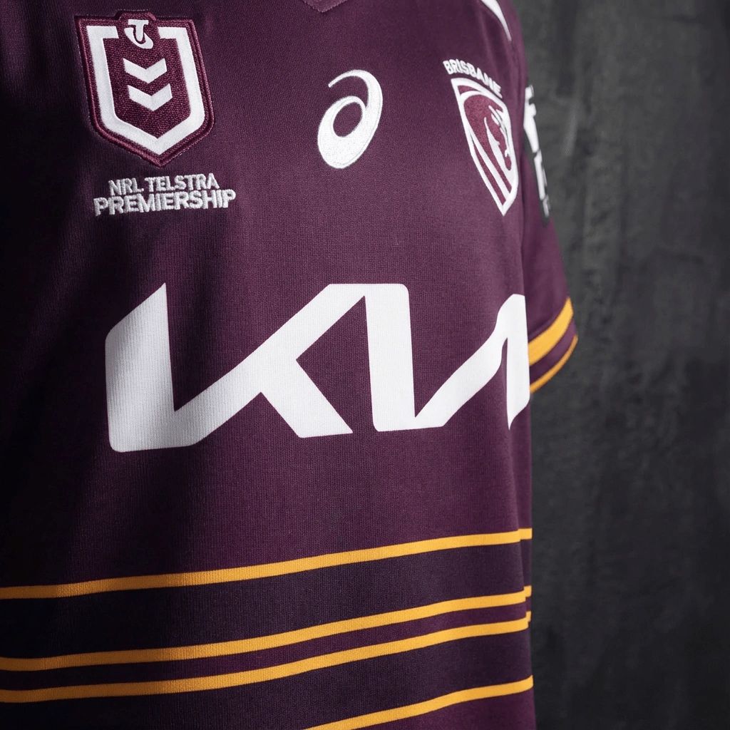 NRL Brisbane Broncos 2025 Home Jersey
