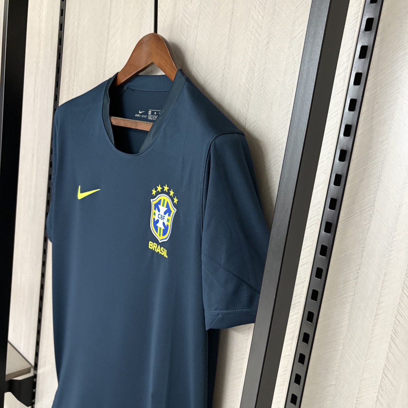 2025 Brazil Dark Blue Training jersey Fan Version