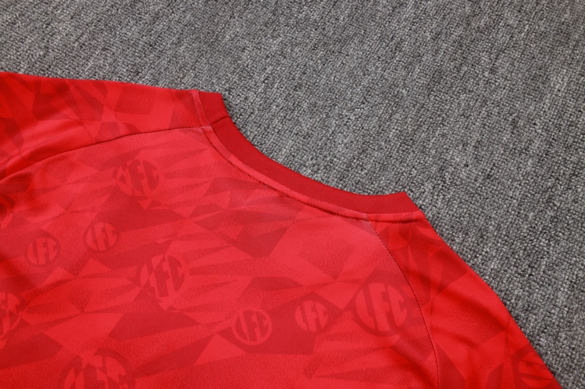2026 Liverpool Red Training Set Shirt and Shorts