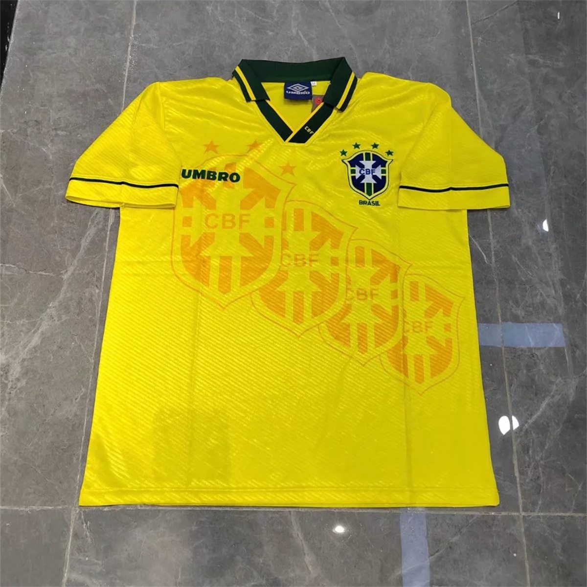 Retro 1994/95 Brazil home jersey Fan Version