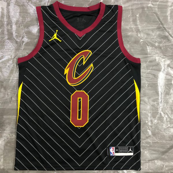 NBA Cleverland Cavaliers V-Neck Black jersey LOVE#0 S-XXL