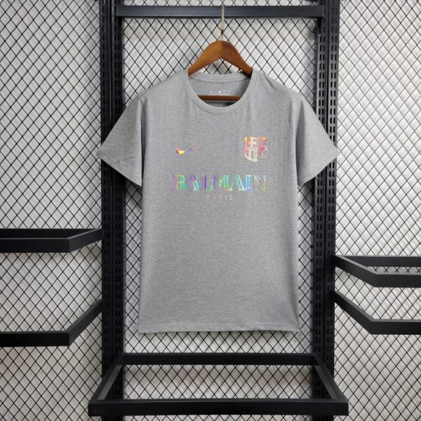 24/25 Barcelona gray Casual Shirts Jersey Fan Version