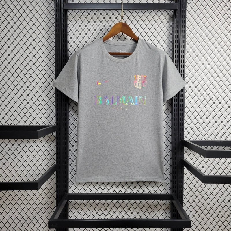 24/25 Barcelona gray Casual Shirts Jersey Fan Version